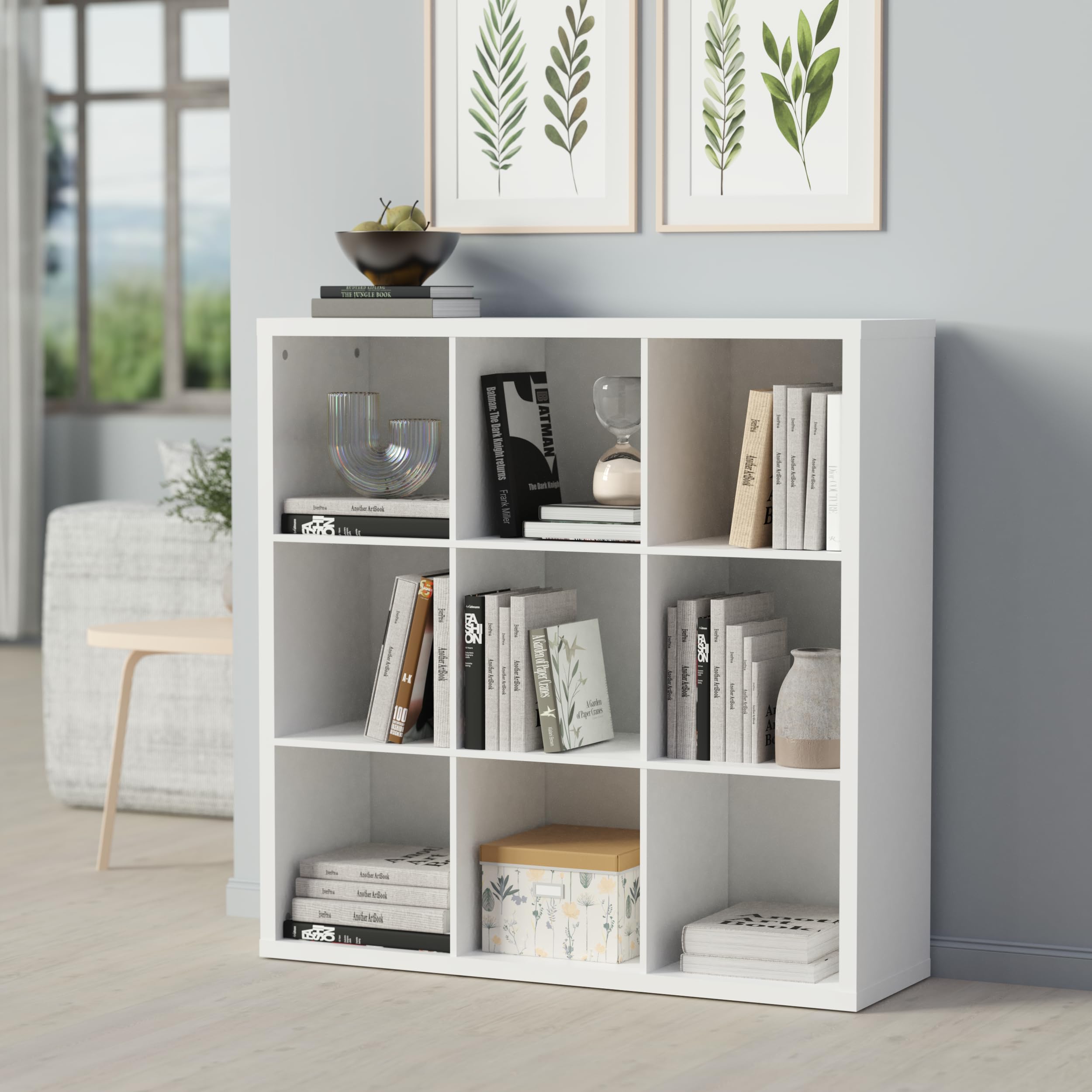 Amazon.com: ClosetMaid 9 Cube Storage Shelf Organizer Bookshelf